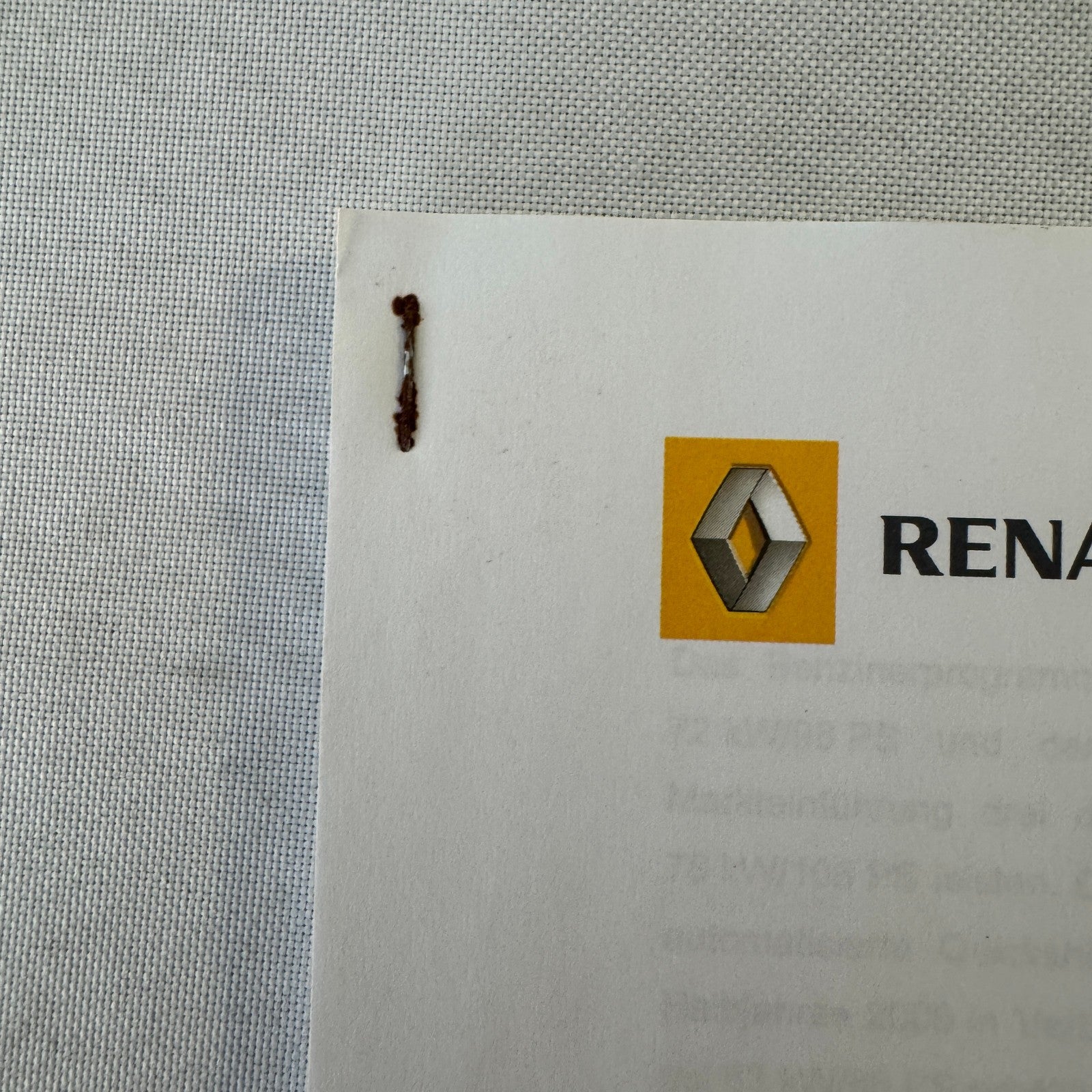 2005 Renault Car Press Kit Clio Sport Concept Egeus Twingo Scenic Megane GERMAN