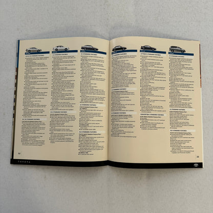1999 Toyota Sales Brochure Catalog Solara Celica Corolla Tacoma Rav4 LandCruiser