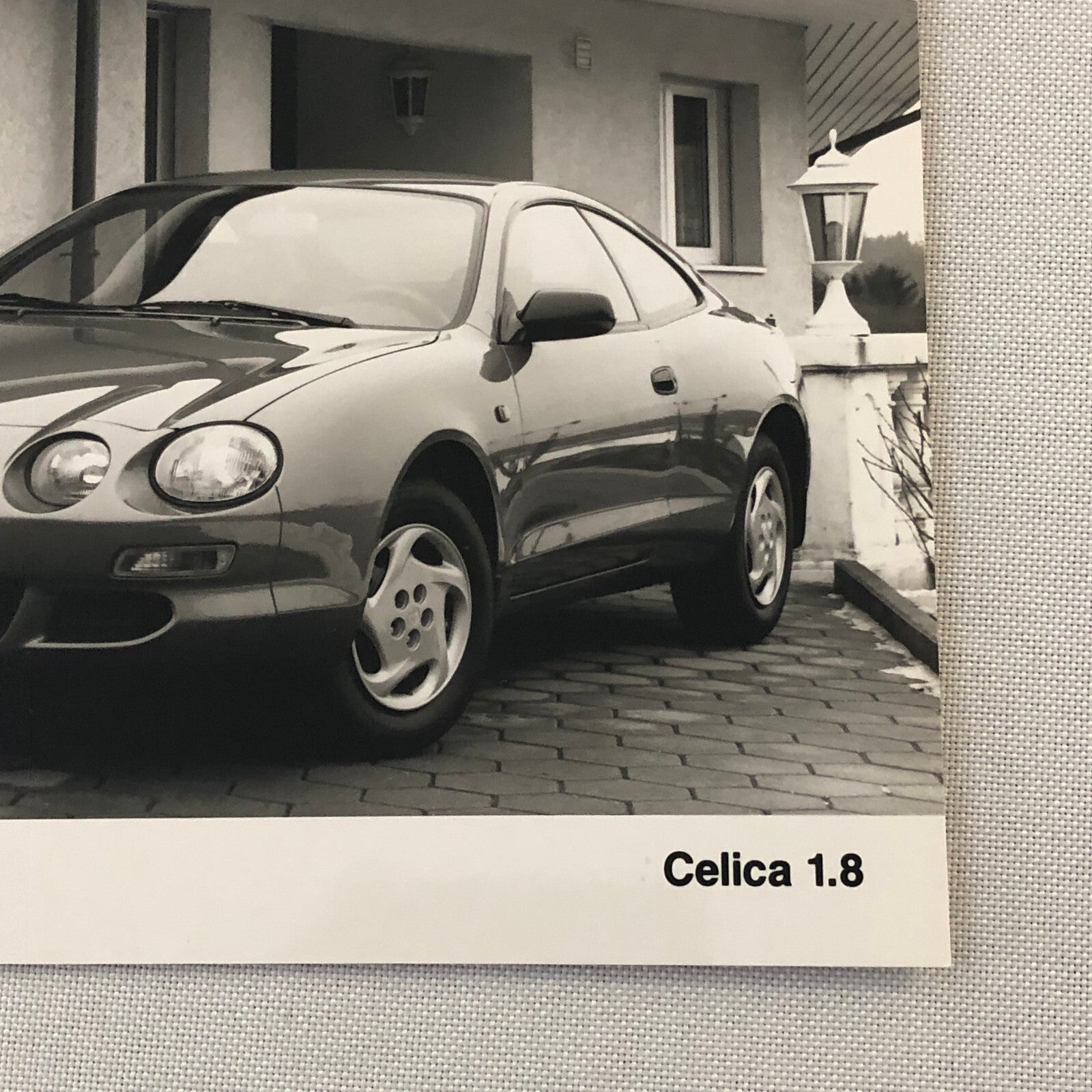 Toyota Celica 1.8 Car Factory Press Photo Photograph
