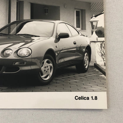 Toyota Celica 1.8 Car Factory Press Photo Photograph
