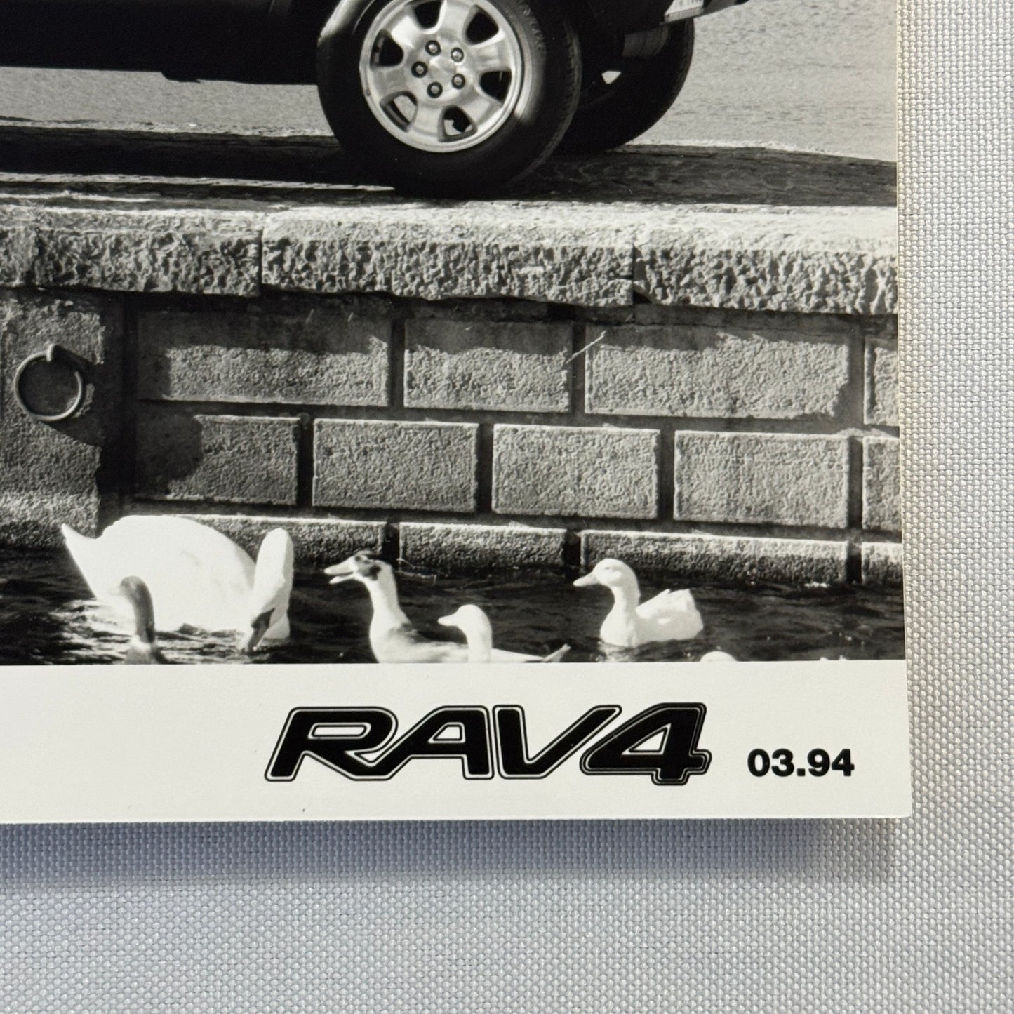 1994 Toyota RAV4 SUV Factory Press Photo Photograph Lot 2x