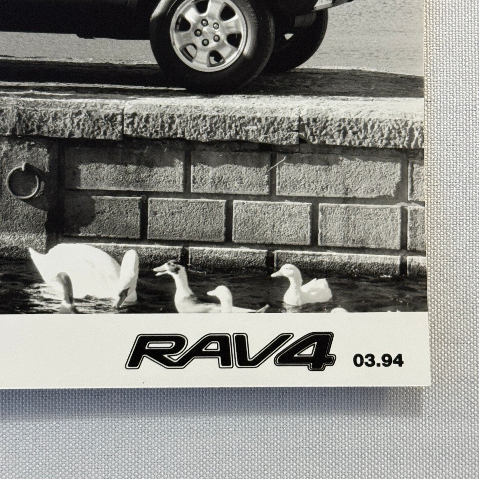 1994 Toyota RAV4 SUV Factory Press Photo Photograph Lot 2x