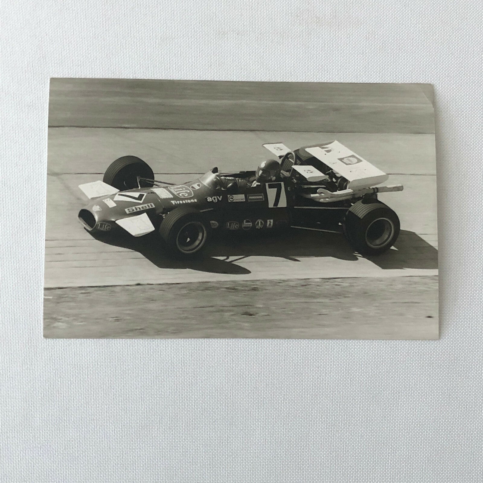 Vintage Brabham BT30 ADAC Racing Car Photo Photograph Studio Worner 1971