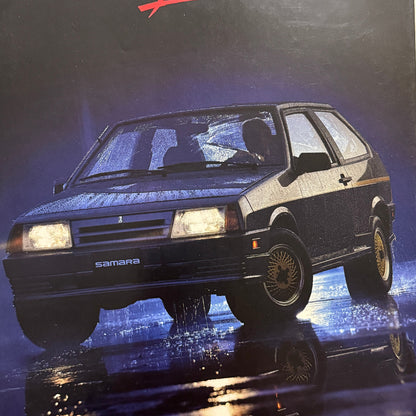 Lada Car Sales Brochure Catalog Lada Niva Samara Signet Station Wagon Vintage