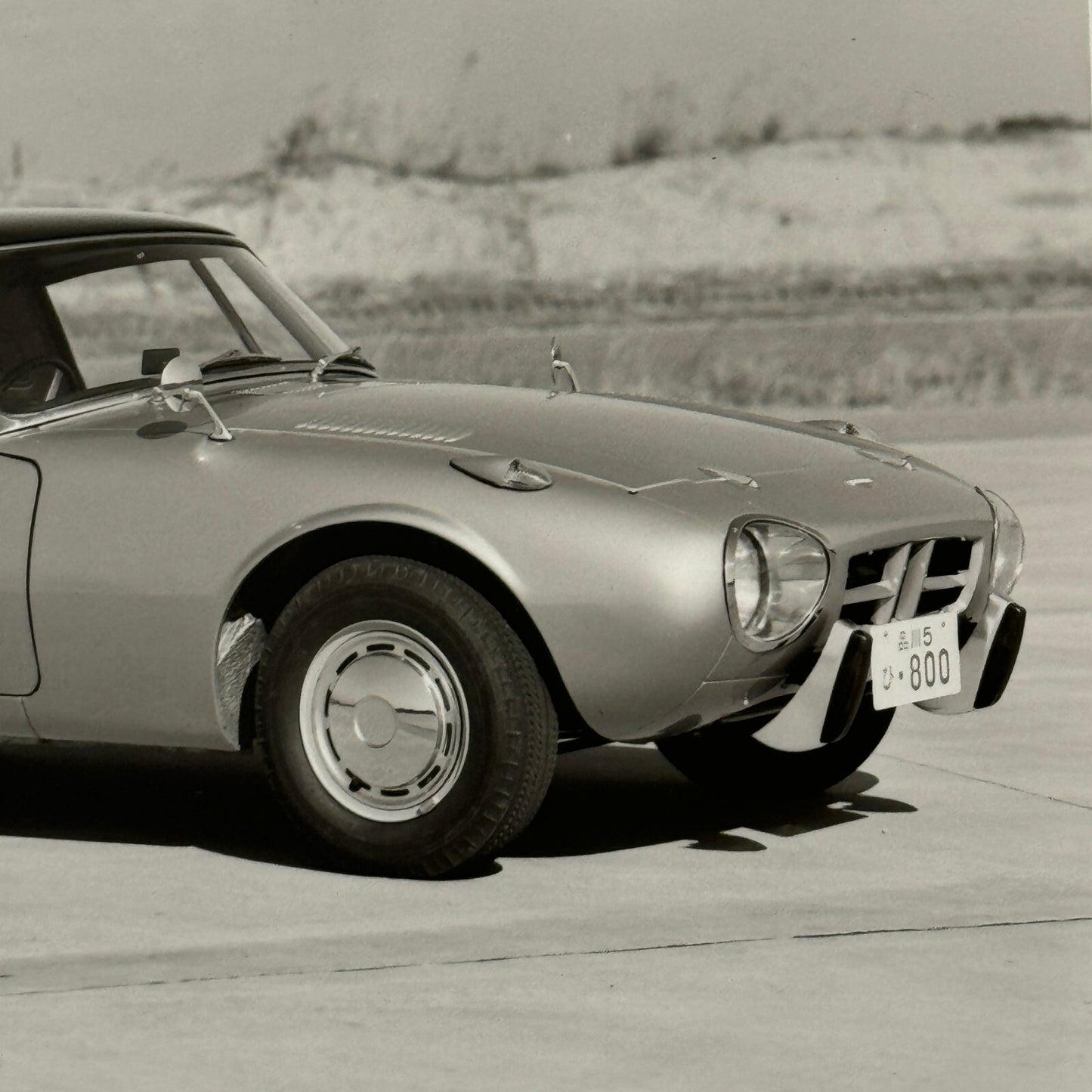 Vintage Toyota 800 Sport Car Press Photo Photograph