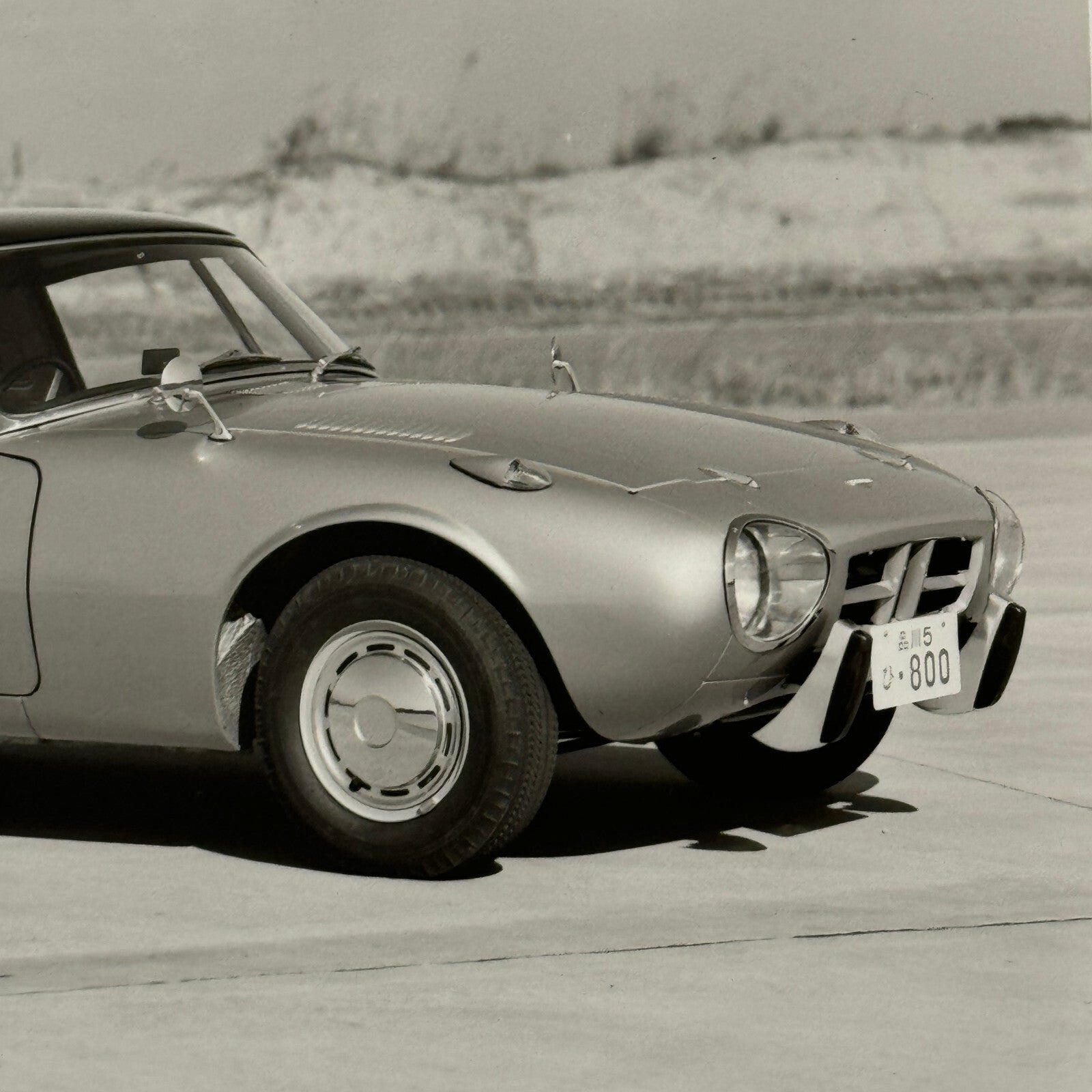 Vintage Toyota 800 Sport Car Press Photo Photograph