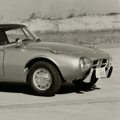 Vintage Toyota 800 Sport Car Press Photo Photograph