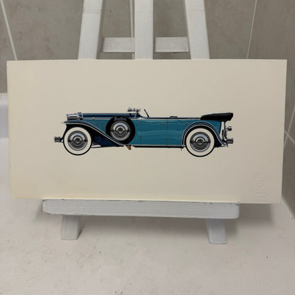 1931 Ruxton Phaeton Car Illustration Art Drawing Hand Drawn Robert Preis