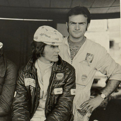 Vintage Racing Photo 1971 Madrix F2 Race Driver Arturo Merzario Motorsport