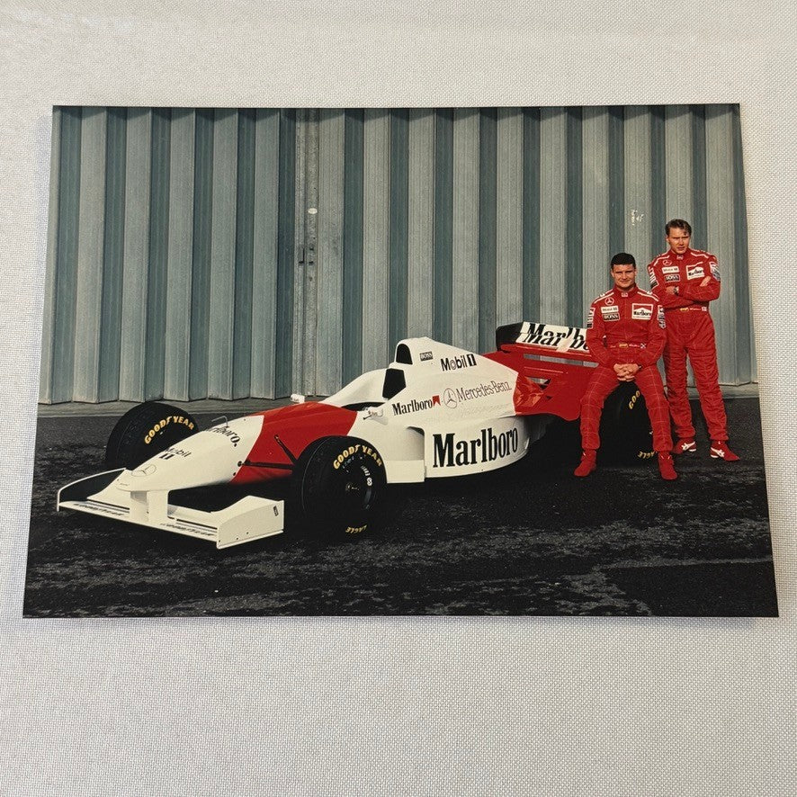 1996 Mercedes Marlboro F1 Formula One Racing Press KIt Mika Hakkinen Coulthard