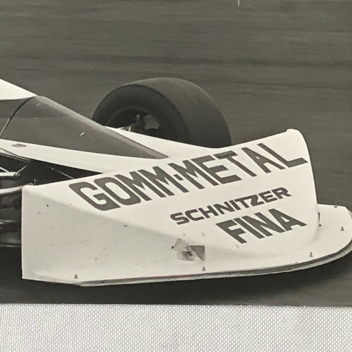 Vintage 1975 Formula 2 F2 Racing Photo Photograph Nogaro Grand Prix Jaussaud