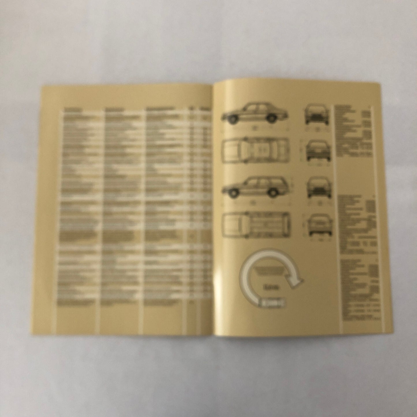 Toyota Cressida Car Sales Brochure Catalog Kombi Wagon German Italian French