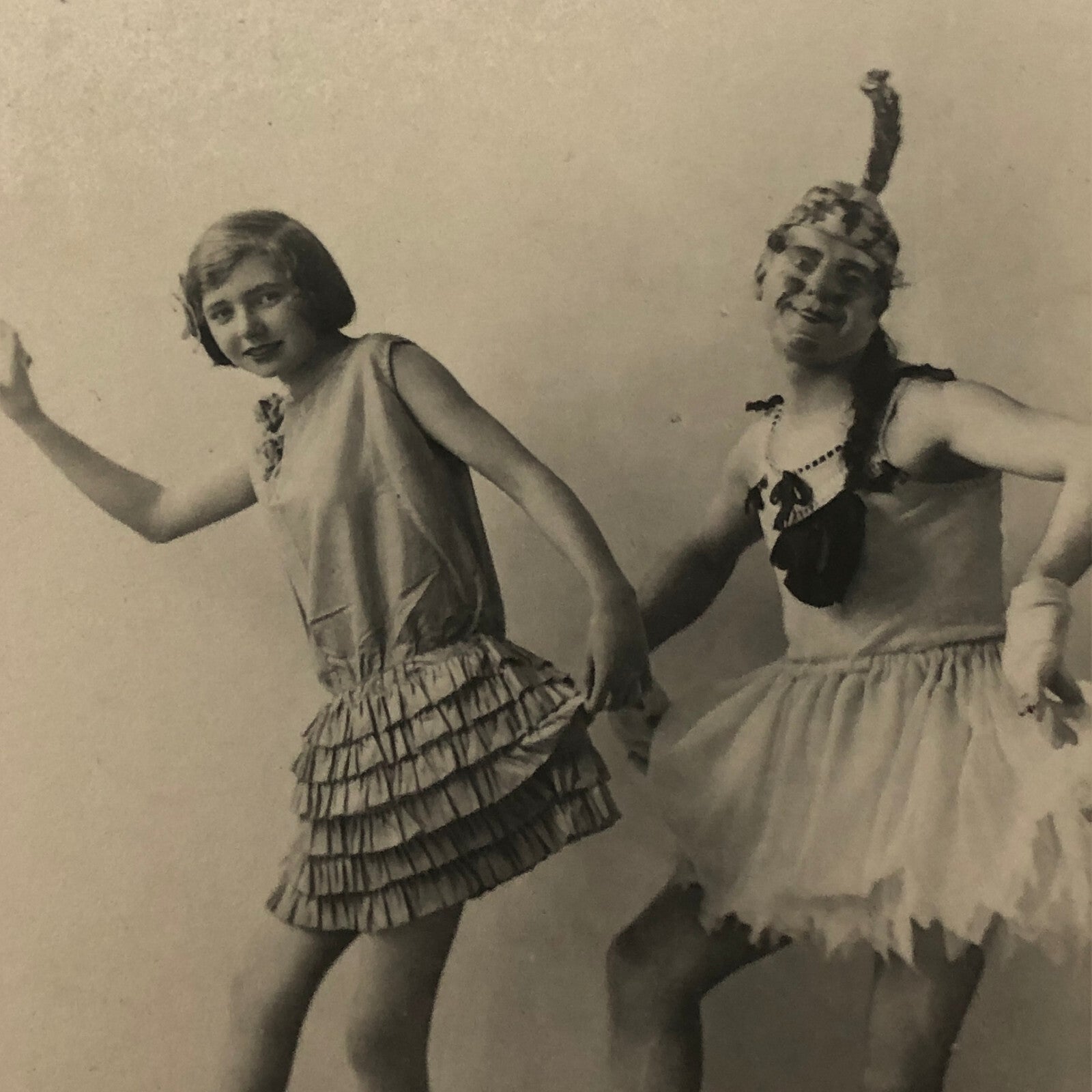 Circus Real Photo Postcard RPPC Clown Performer Comedy Act
