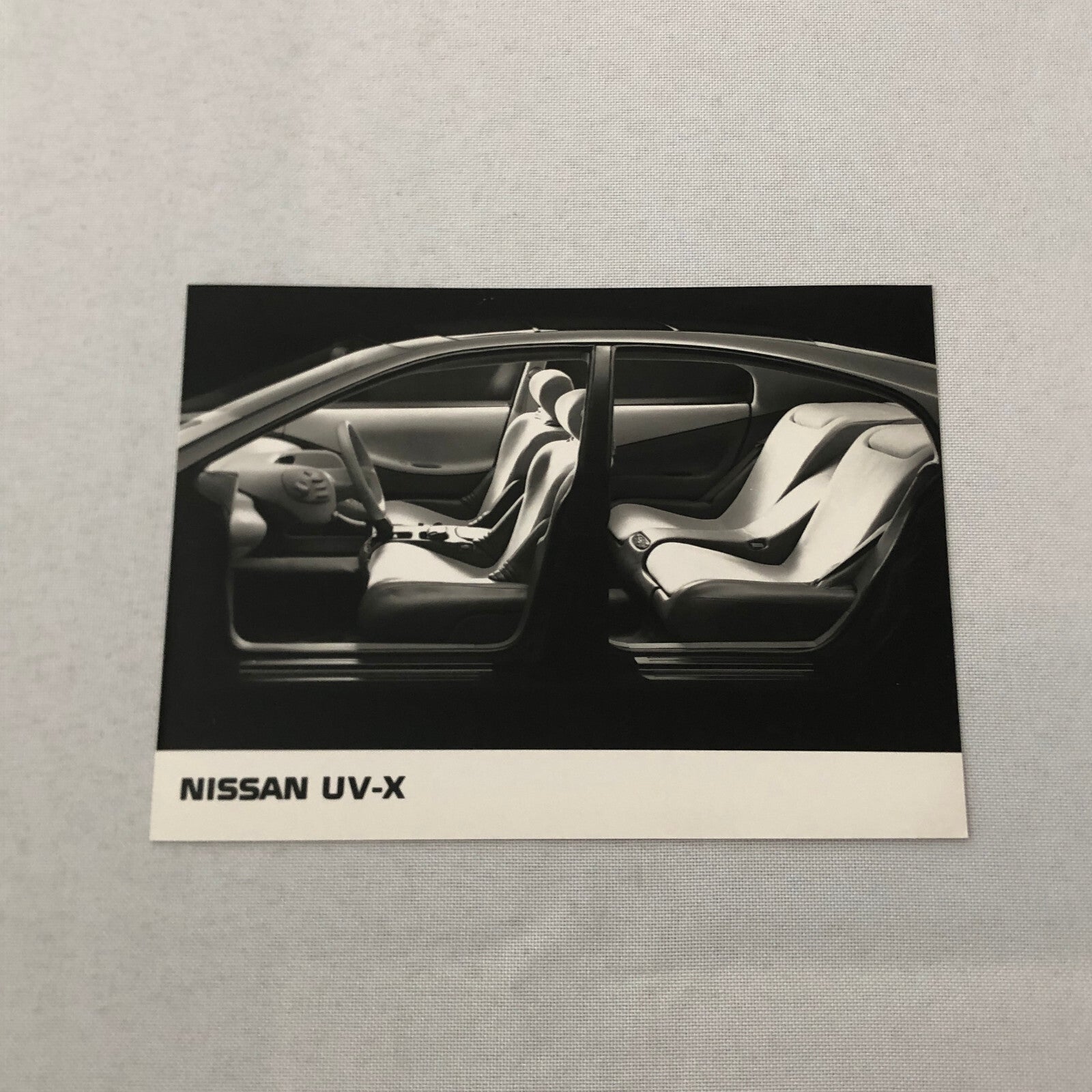 Nissan UV-X Concept Car Prototype Factory Press Photo Photograph Print Lot 3x