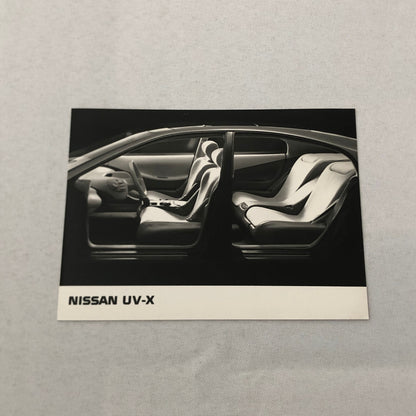 Nissan UV-X Concept Car Prototype Factory Press Photo Photograph Print Lot 3x