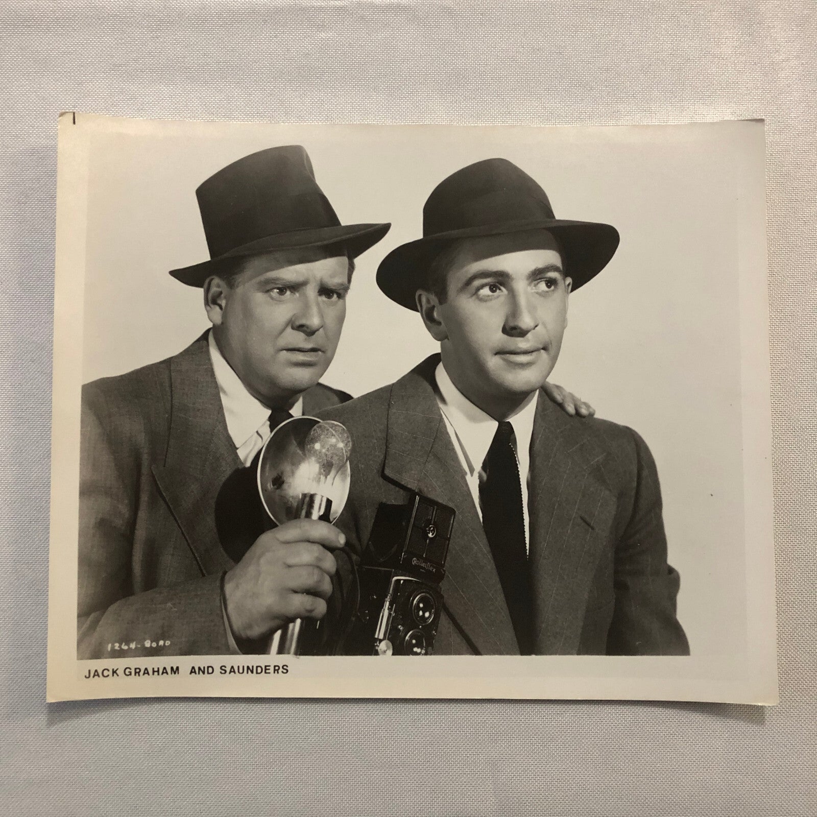 Vintage Movie Film Photo Photograph Print Jack Graham and Saunders