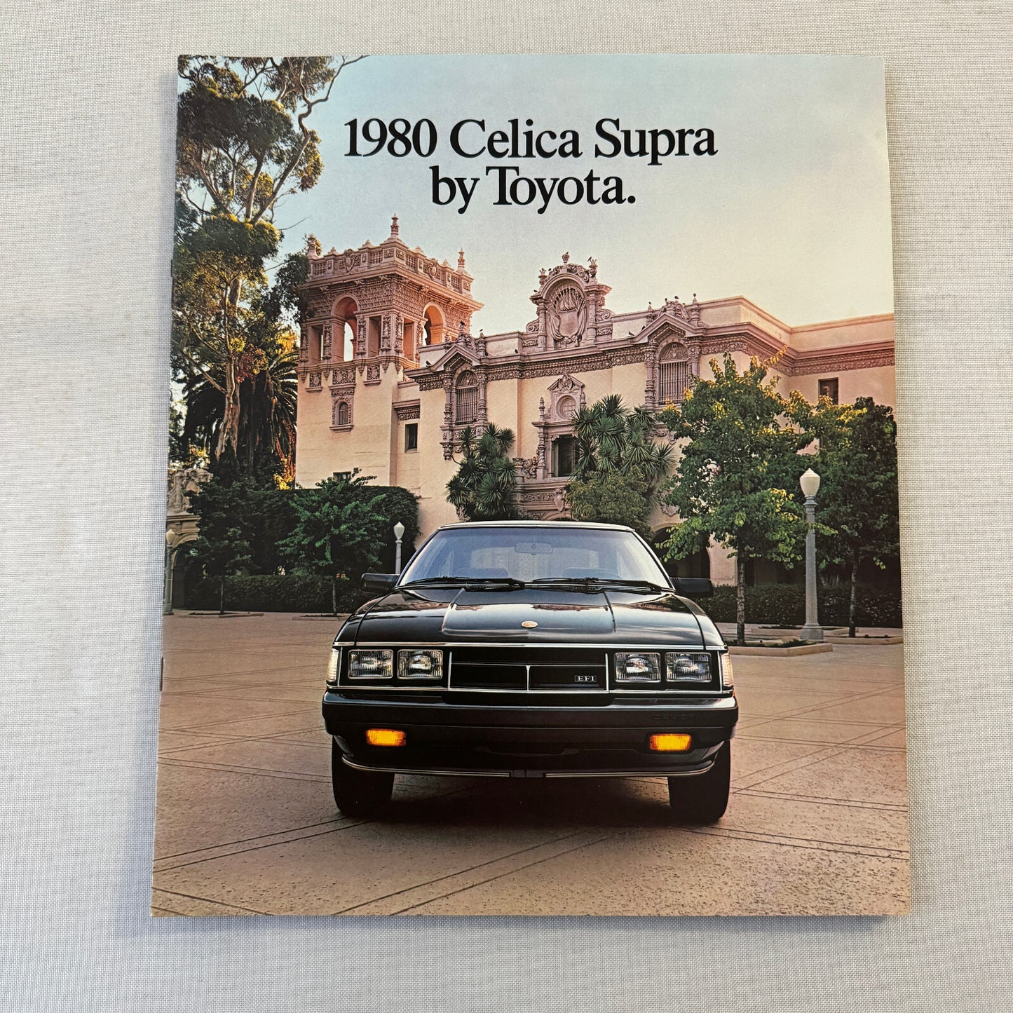 1980 Toyota Celica Supra Sales Brochure Catalog Advertising