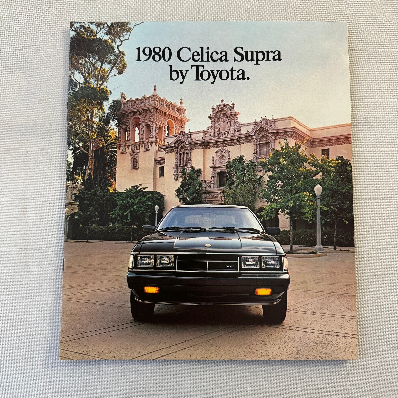 1980 Toyota Celica Supra Sales Brochure Catalog Advertising