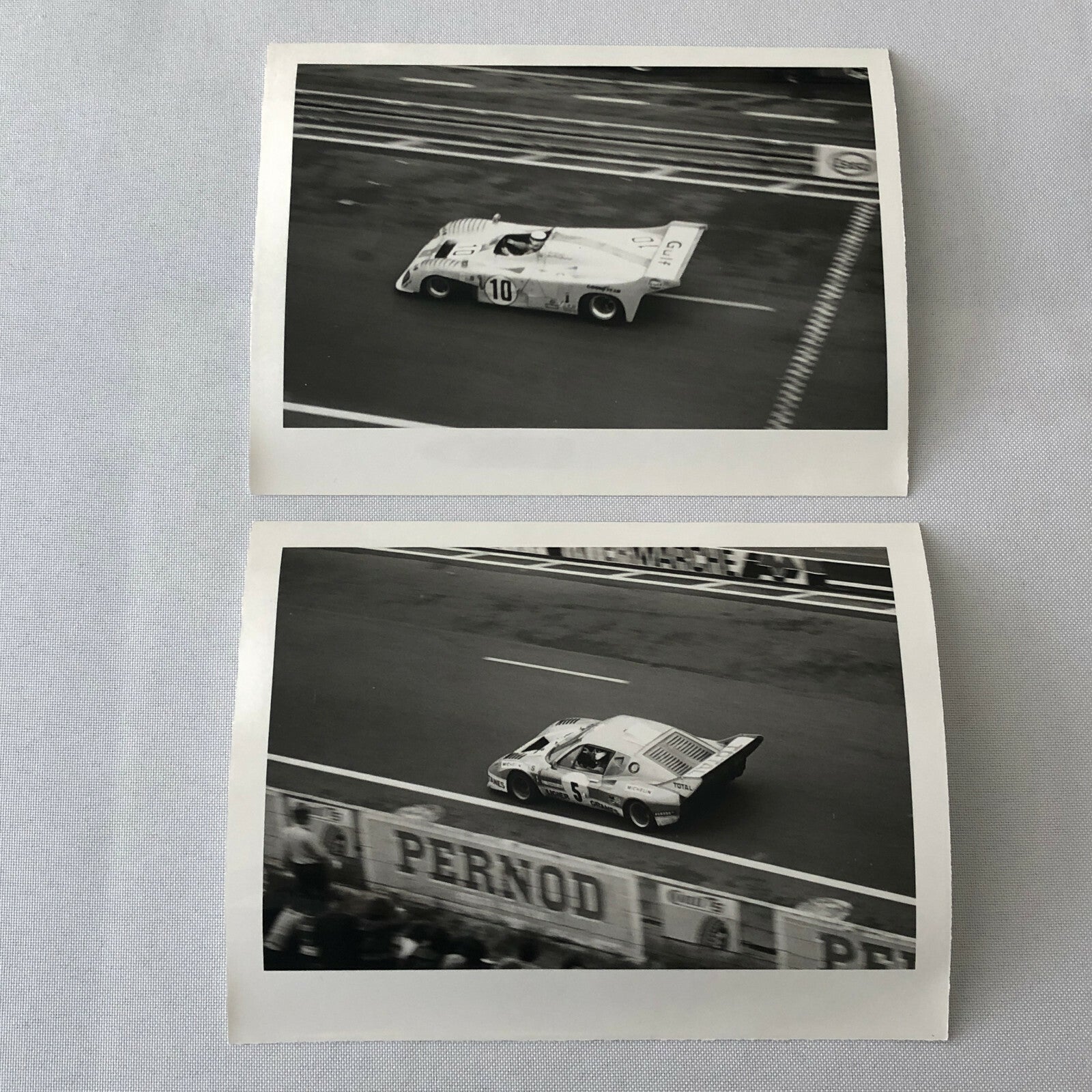 Vintage Racing Photo Photograph Lot of 11 - 1975 24 Hours of LeMans Cars ? 
