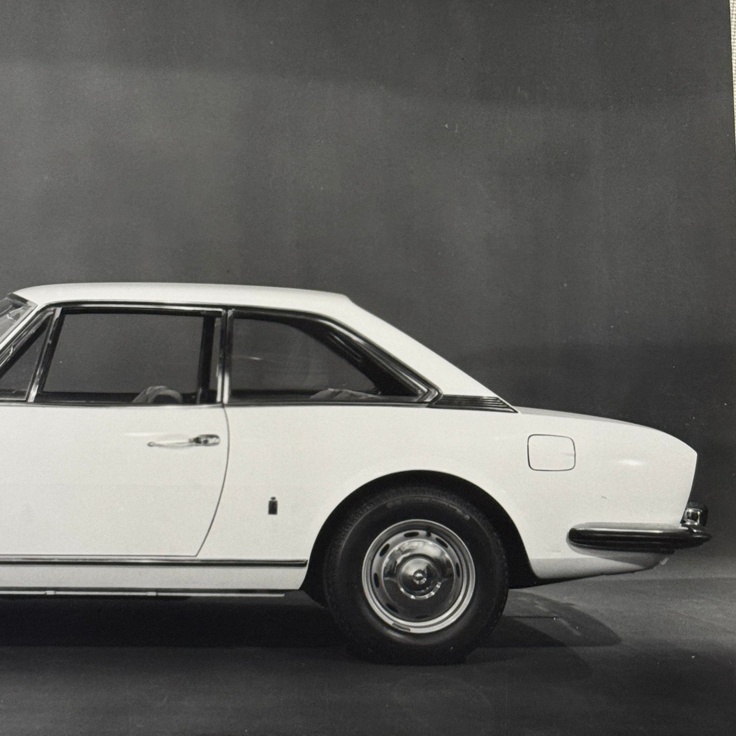 1971 Peugeot 504 Coupe Factory Press Photo Photograph Vintage