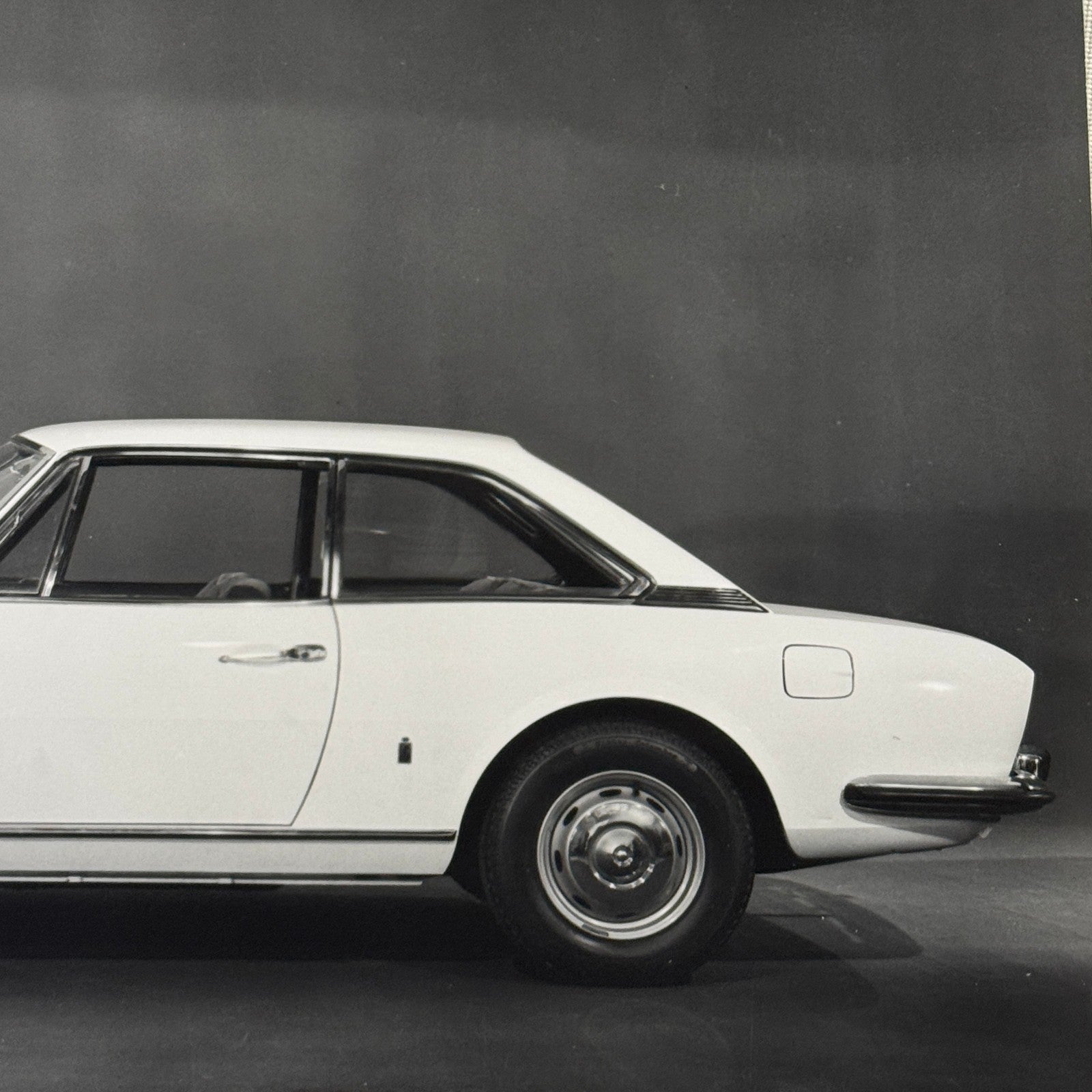 1971 Peugeot 504 Coupe Factory Press Photo Photograph Vintage