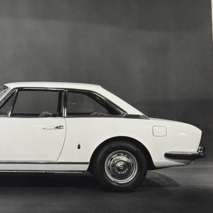1971 Peugeot 504 Coupe Factory Press Photo Photograph Vintage