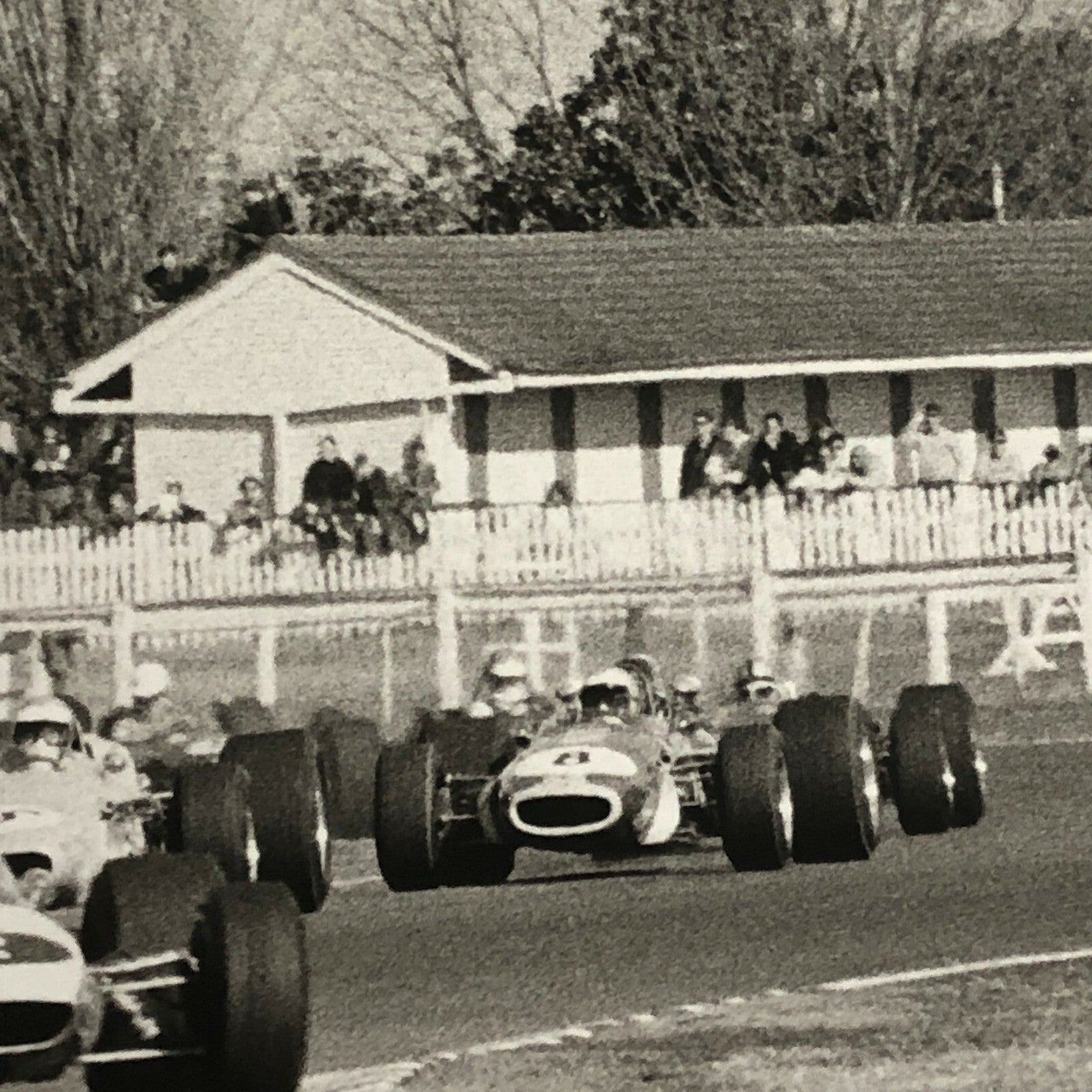 Vintage Car Racing Photo Photograph Print - Allen Scott Bartlett Palmer Stewart 
