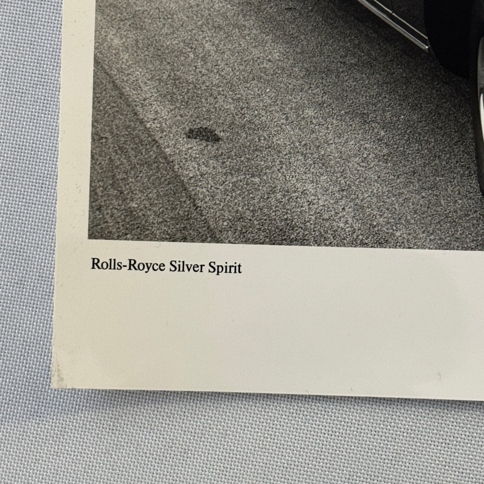 Rolls Royce Silver Spirit Car Factory Press Photo Photograph