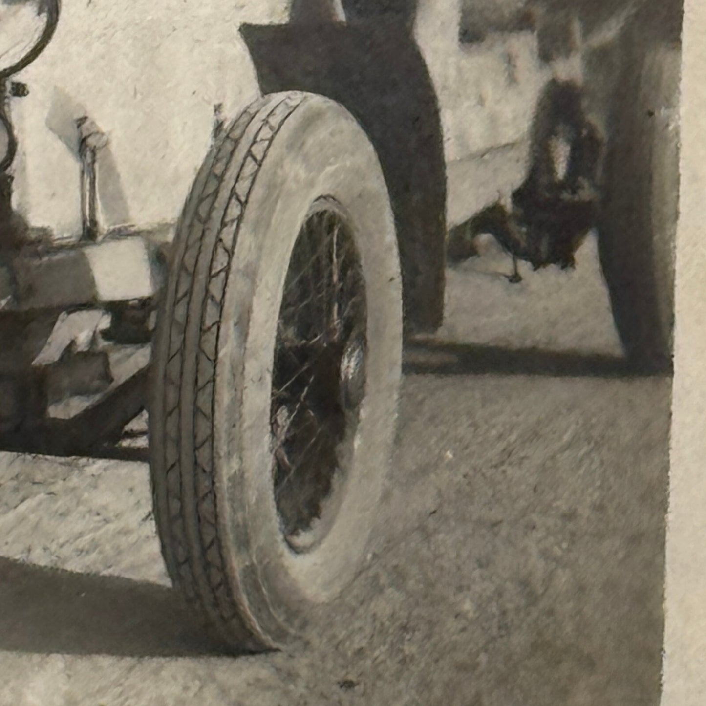 Vintage Photo Photograph Print Alfa Romeo Antique Car Autombile