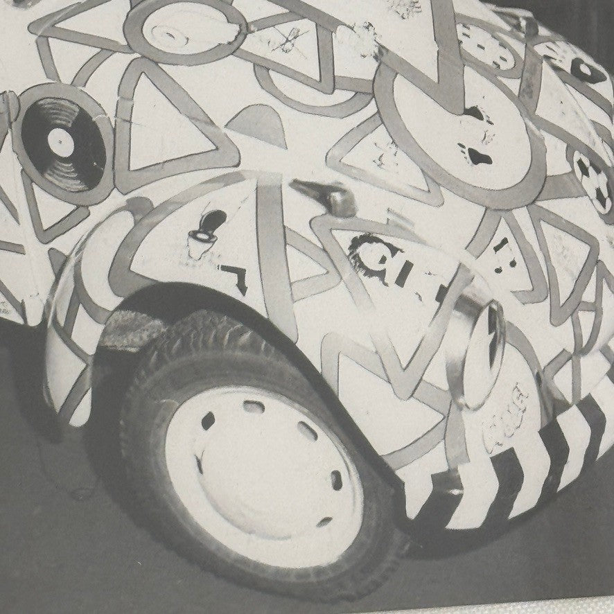 Vintage Volkswagen Beetle Art Car Photo Photograph Print VW Bug