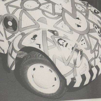 Vintage Volkswagen Beetle Art Car Photo Photograph Print VW Bug