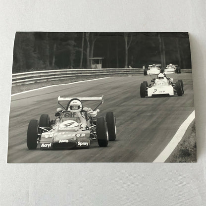 Vintage 1975 Formula 2 F2 Racing Photo Photograph Rouen Grand Prix Cars