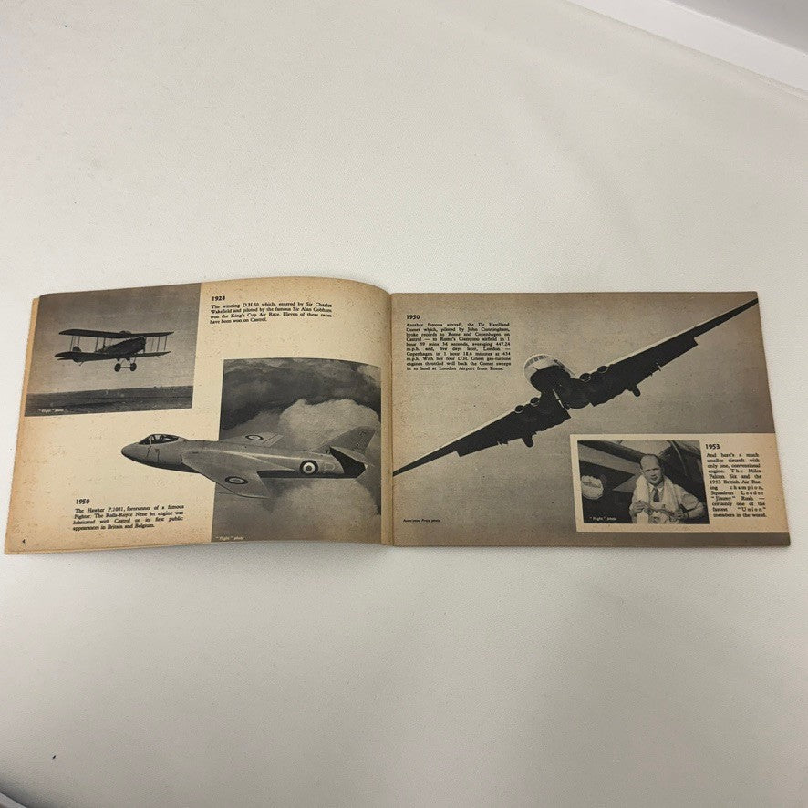 1959 Castrol Racing History Brochure Motorsport Motorcycle Car Aviation Boat +
