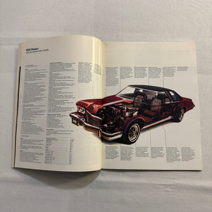1974 Buick Sales Brochure Catalog Estate Wagon Electra Riviera Apollo Regal +