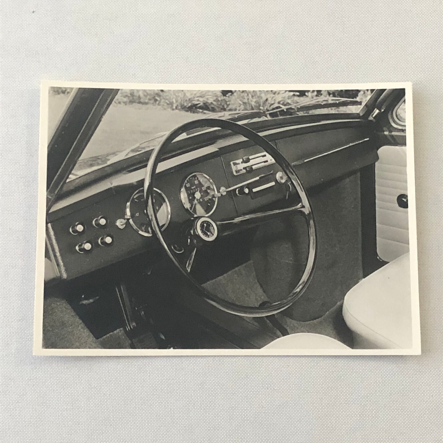 Vintage DAF Daffodil Car Interior Photo Photograph Print DAF 66