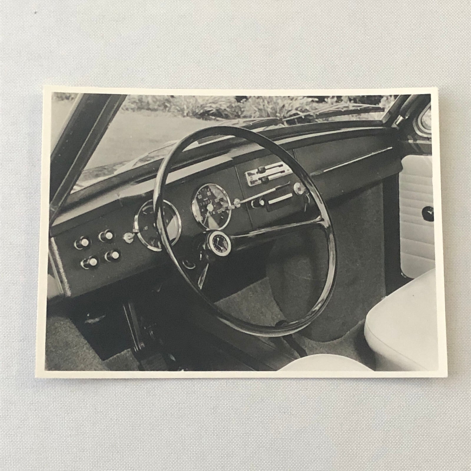 Vintage DAF Daffodil Car Interior Photo Photograph Print DAF 66
