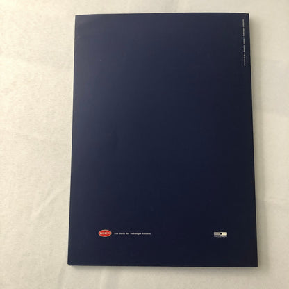 Bugatti Chiron EB 18/3 Concept Car Sales Brochure Catalog