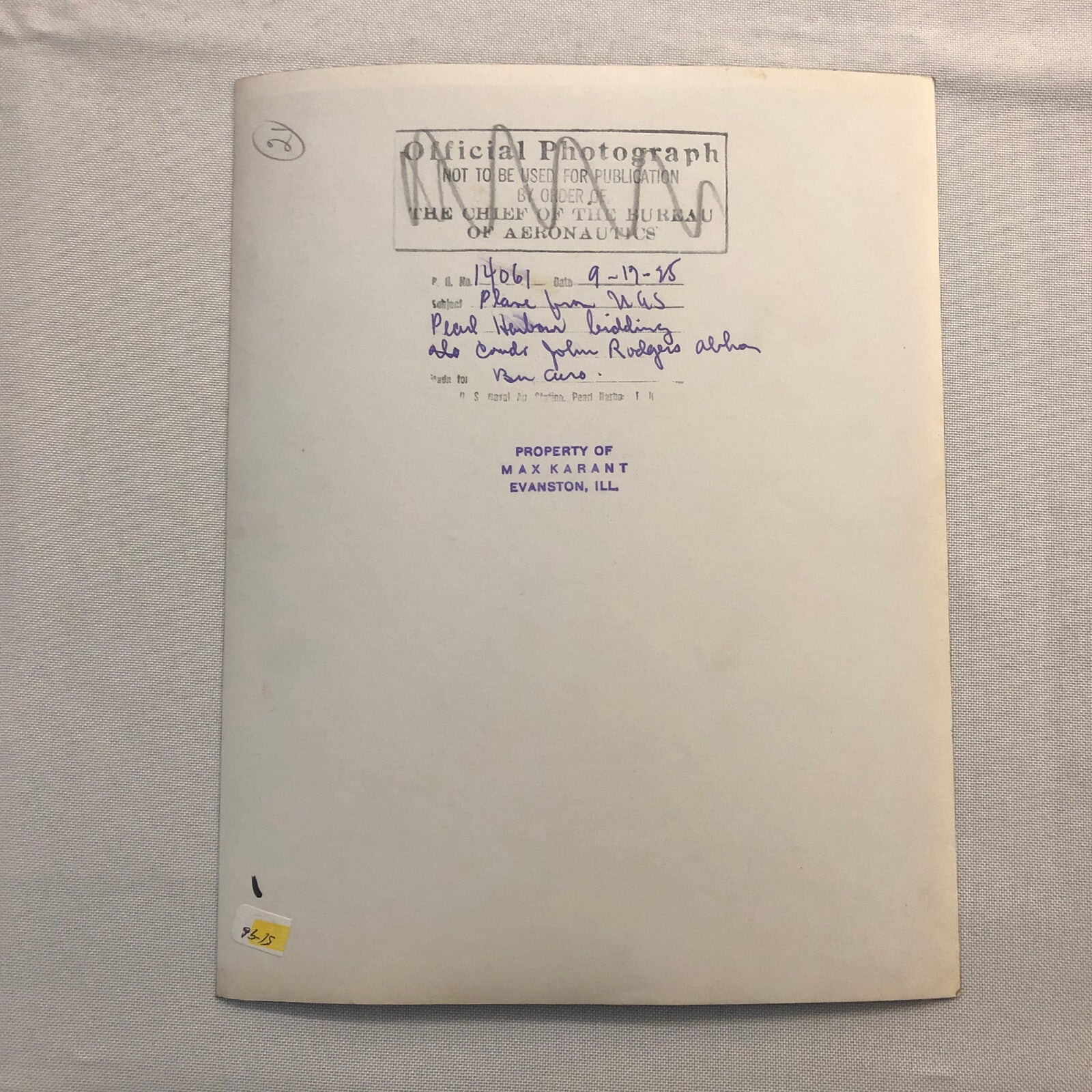 Airplane Plane over Military Ship Boat Aircraft Vintage Max Karant