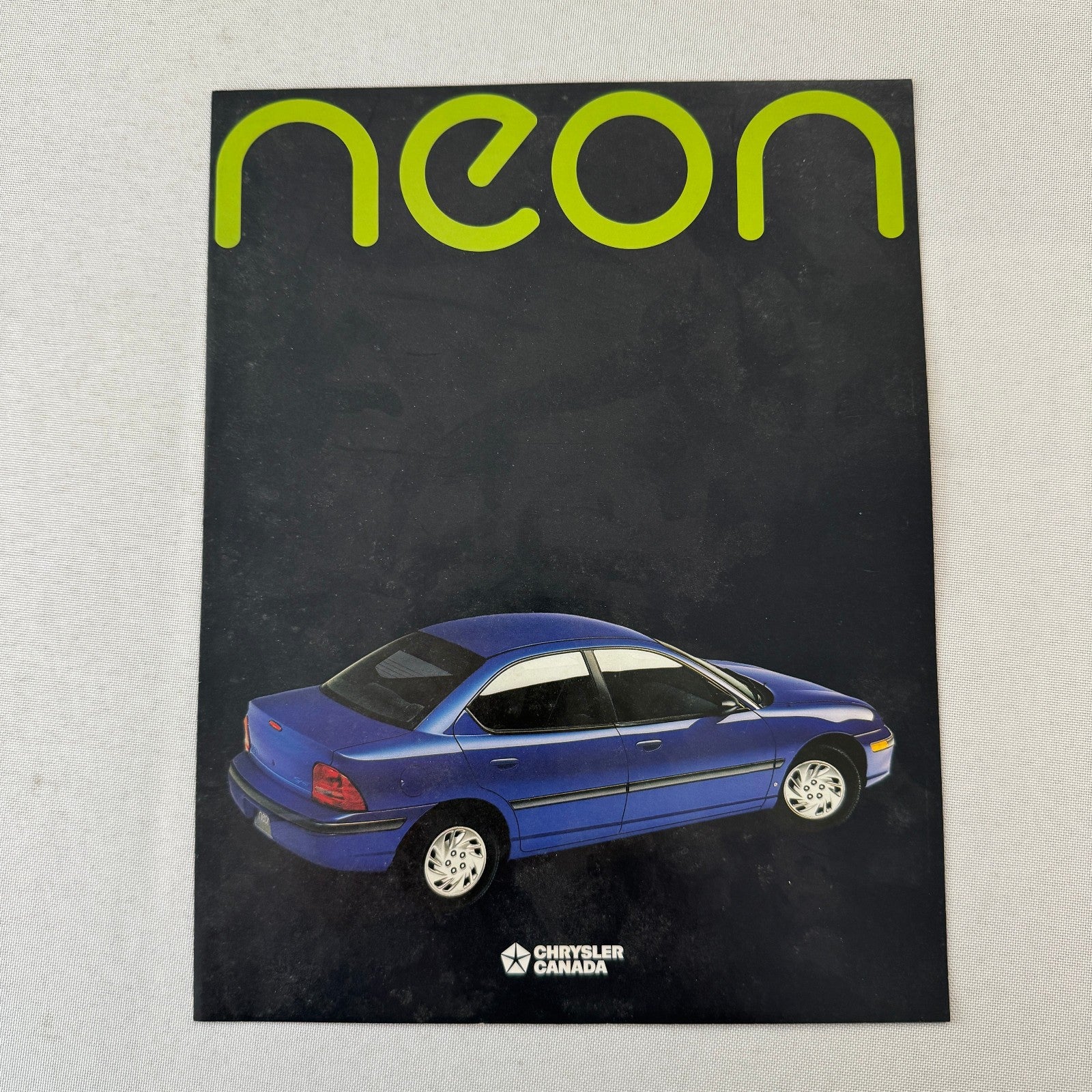 1995 Chrylser Dodge Neon Car Sales Brochure Catalog Canadian