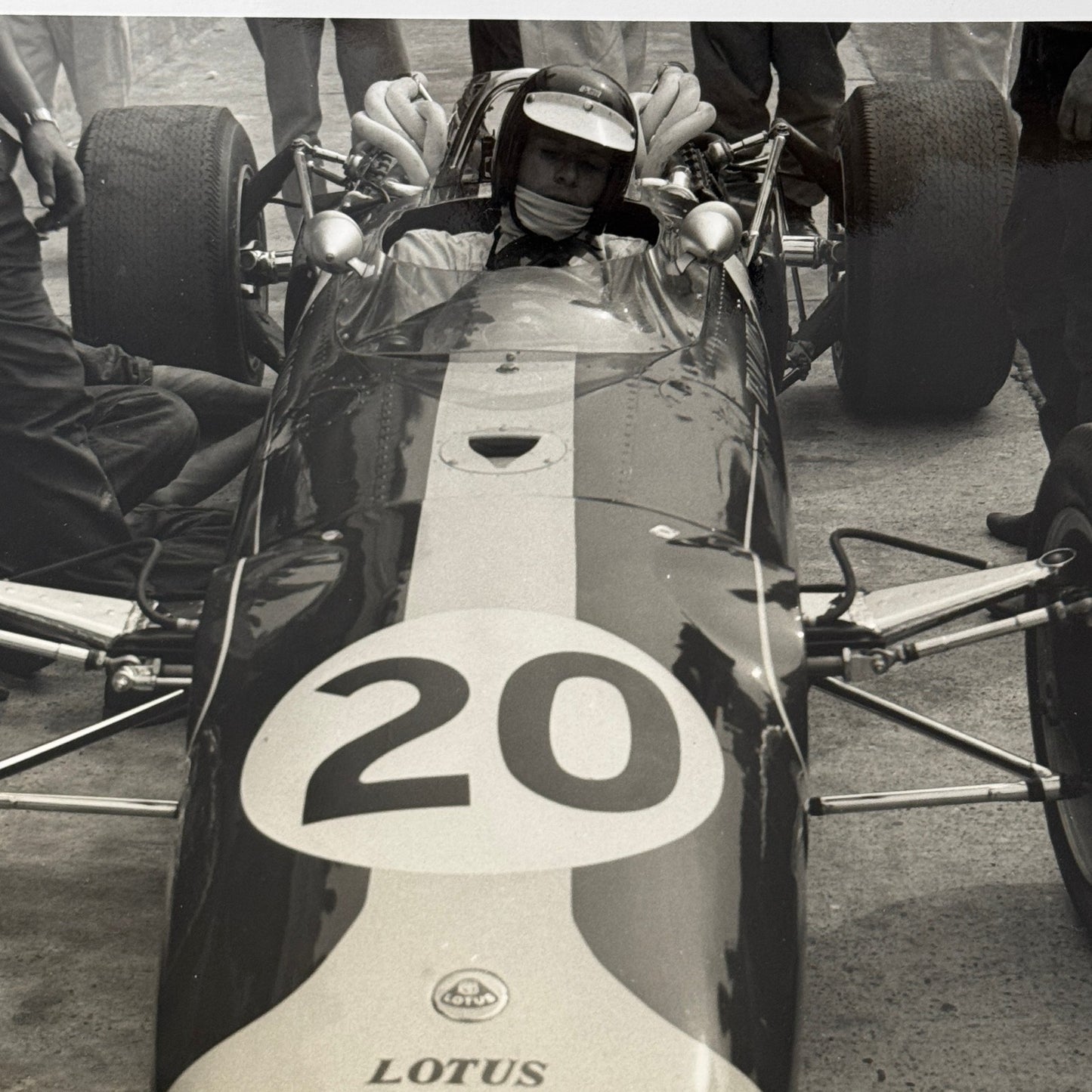 Vintage Racing Photo Lotus 43 Monza 1966 Car Motorsport MODERN PRINT