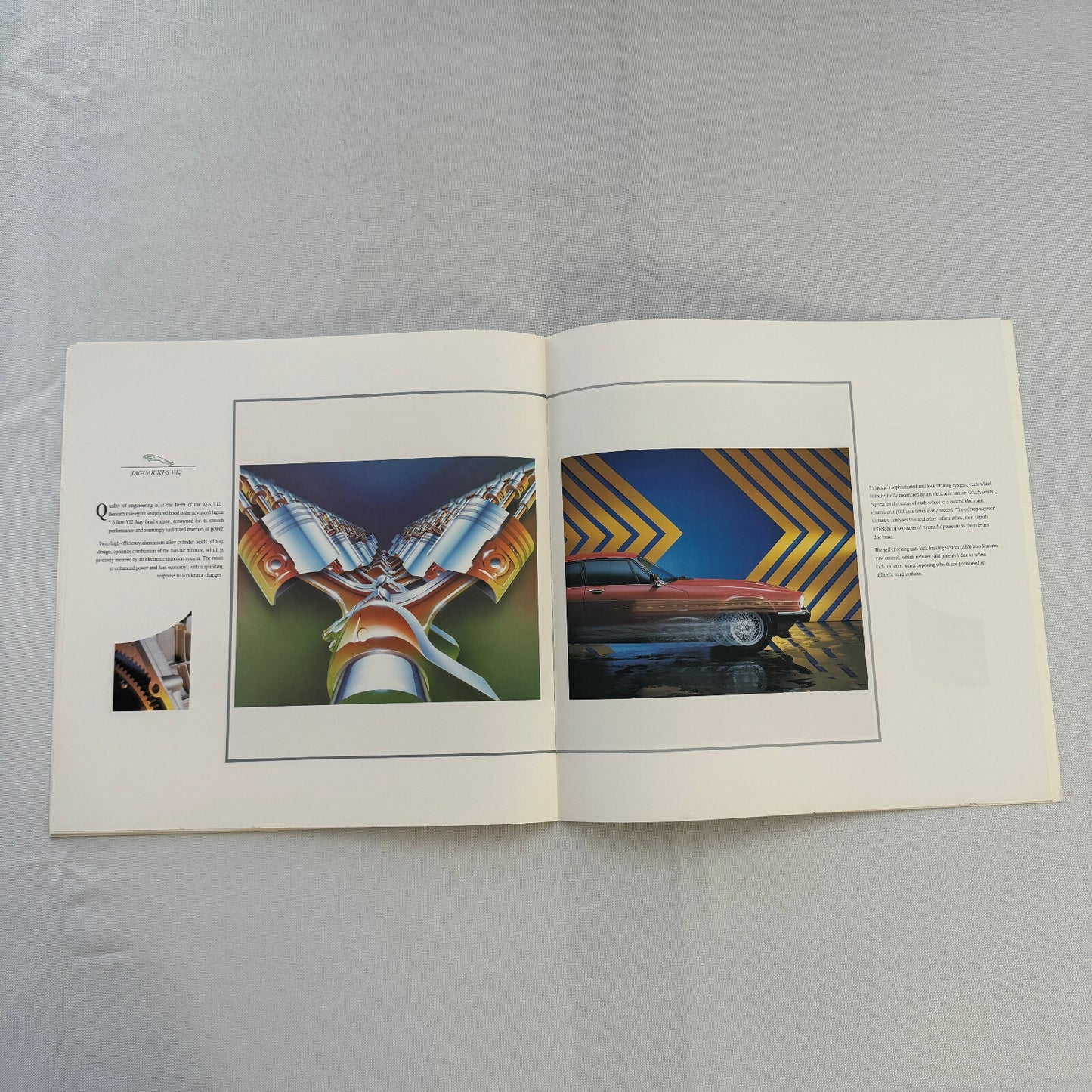 Jaguar XJ-S V12 Car Sales Brochure Catalog Advertising Coupe Convertible