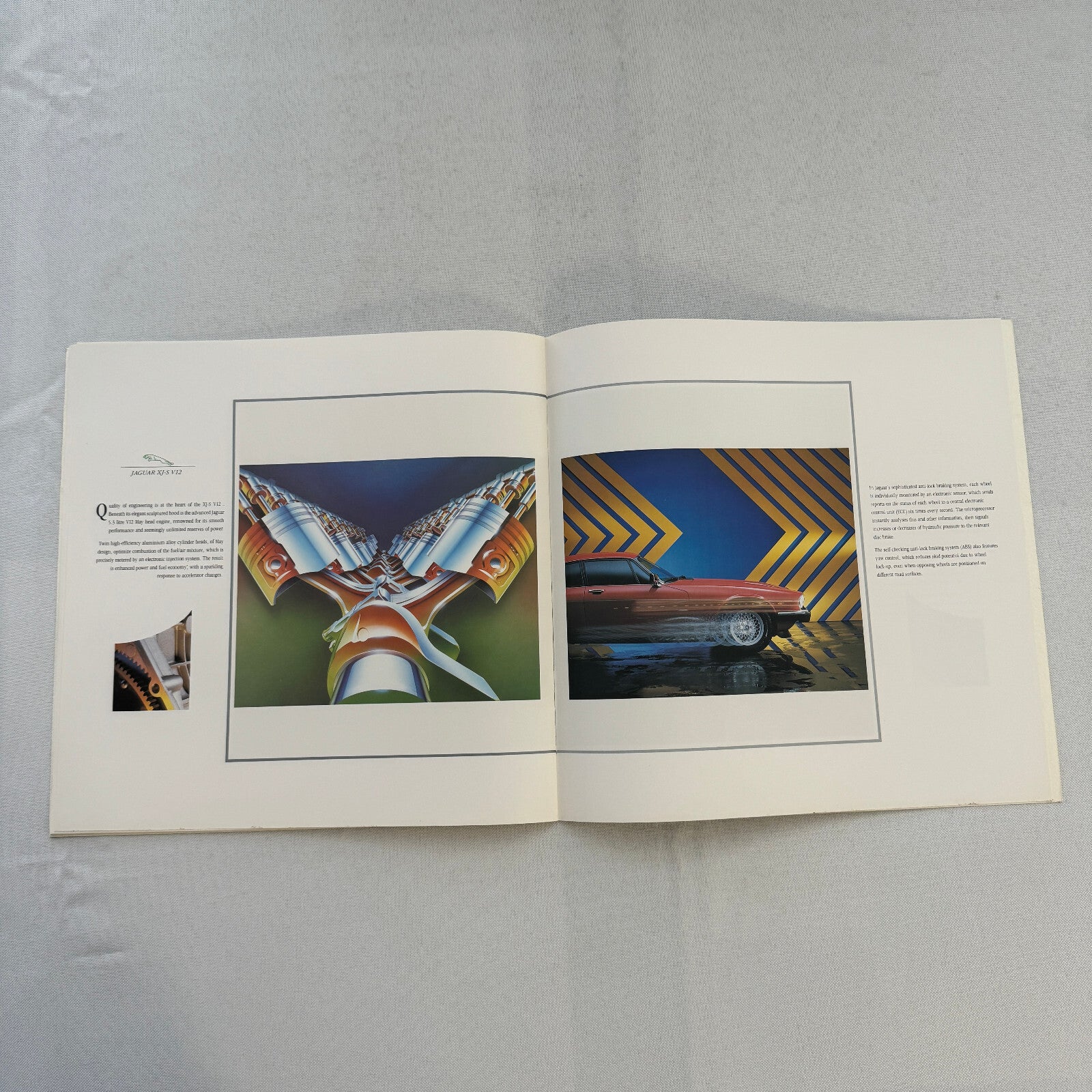 Jaguar XJ-S V12 Car Sales Brochure Catalog Advertising Coupe Convertible