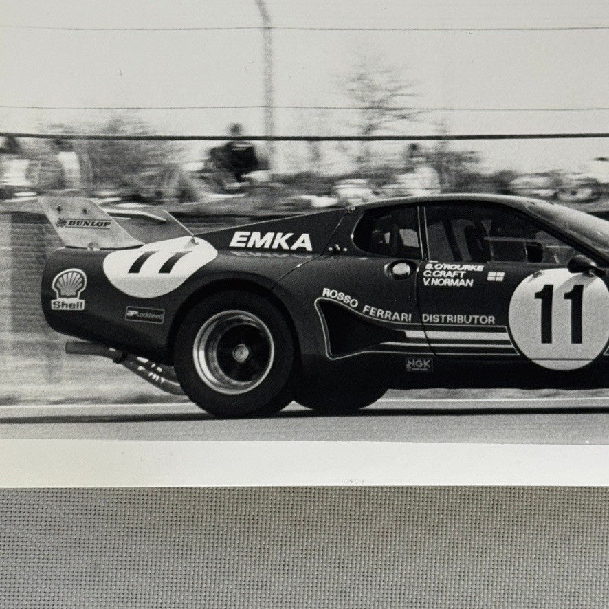 Vintage Ferrari 512 BB / LM Racing Car Photo Photograph Print Motorsport