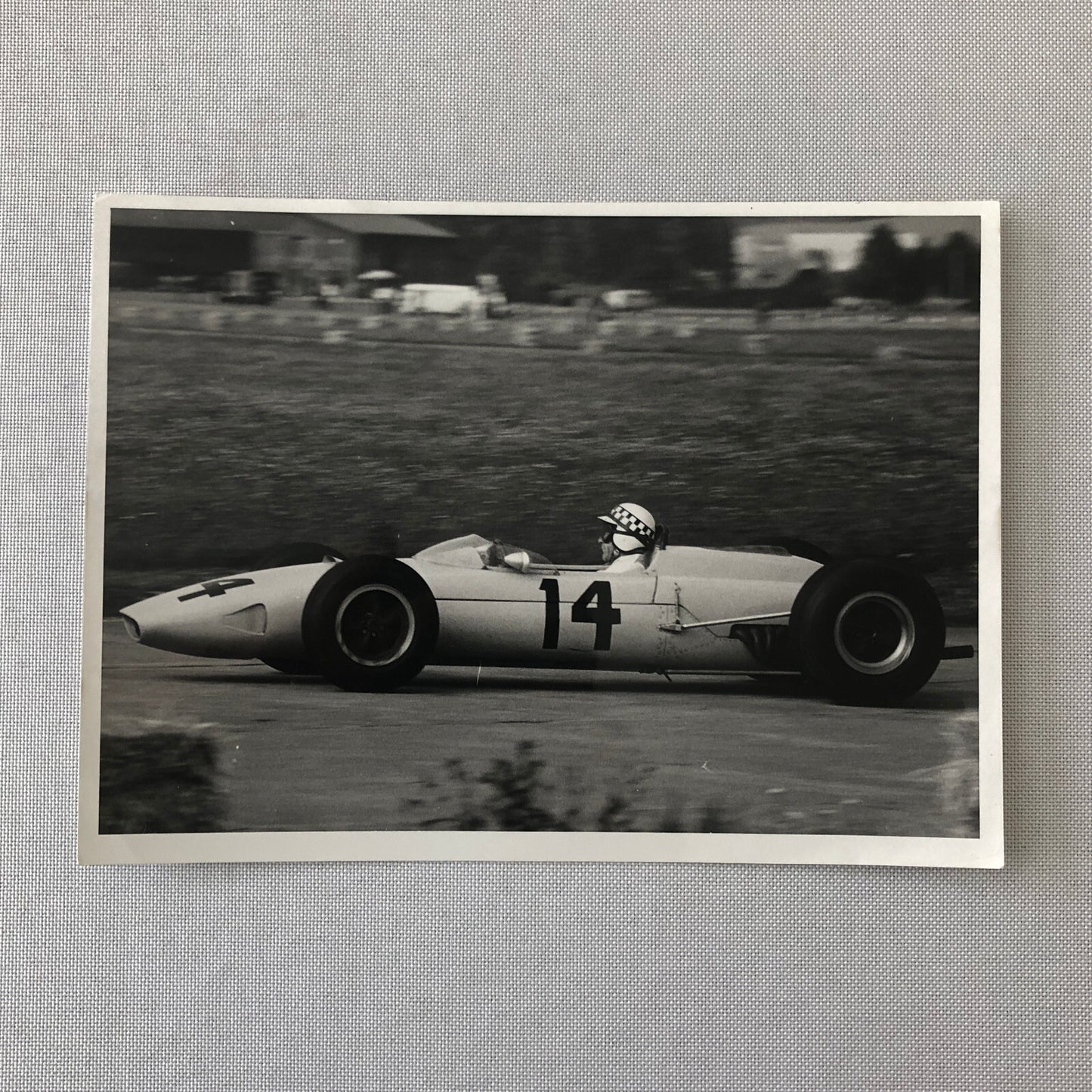 Innes Ireland Grand Prix Racing Car Driver Photo Photograph Print Gunther Molter