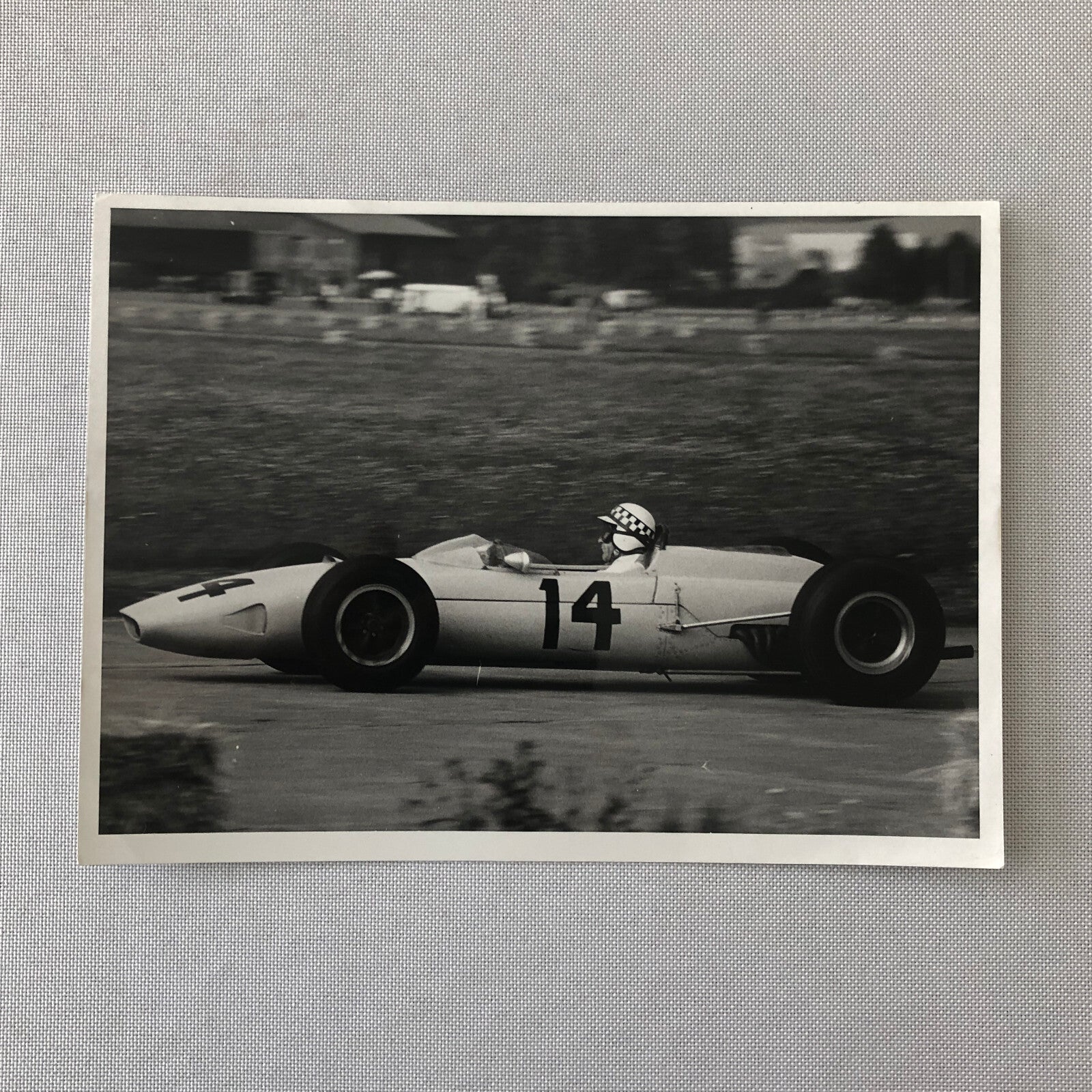 Innes Ireland Grand Prix Racing Car Driver Photo Photograph Print Gunther Molter
