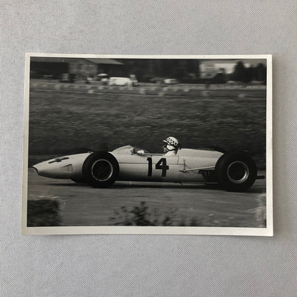Innes Ireland Grand Prix Racing Car Driver Photo Photograph Print Gunther Molter