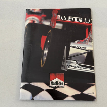 1997 CART Marlboro Team Penske Racing Press Kit Paul Tracy Al Unser Jr