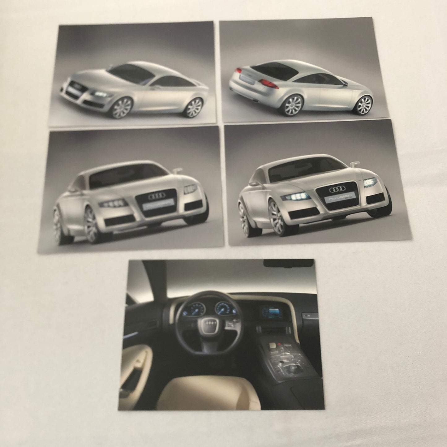 2003 Audi Nuvolari Quattro Concept Car Prototype Press Kit Brochure GERMAN