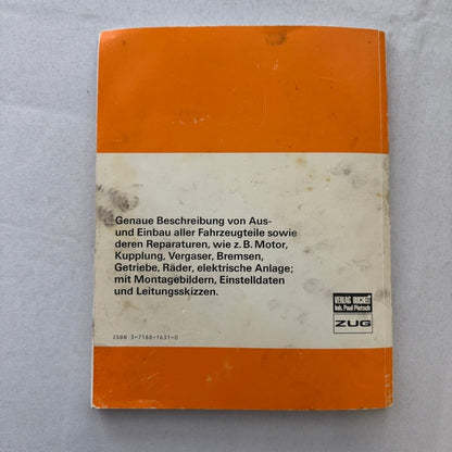 1980 Yamaha RD250LC RD350LC Motorcycle Bike Repair Manual Book GERMAN