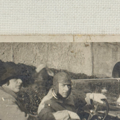Antique Car Automobile People Italian Real Photo Postcard RPPC Photograph